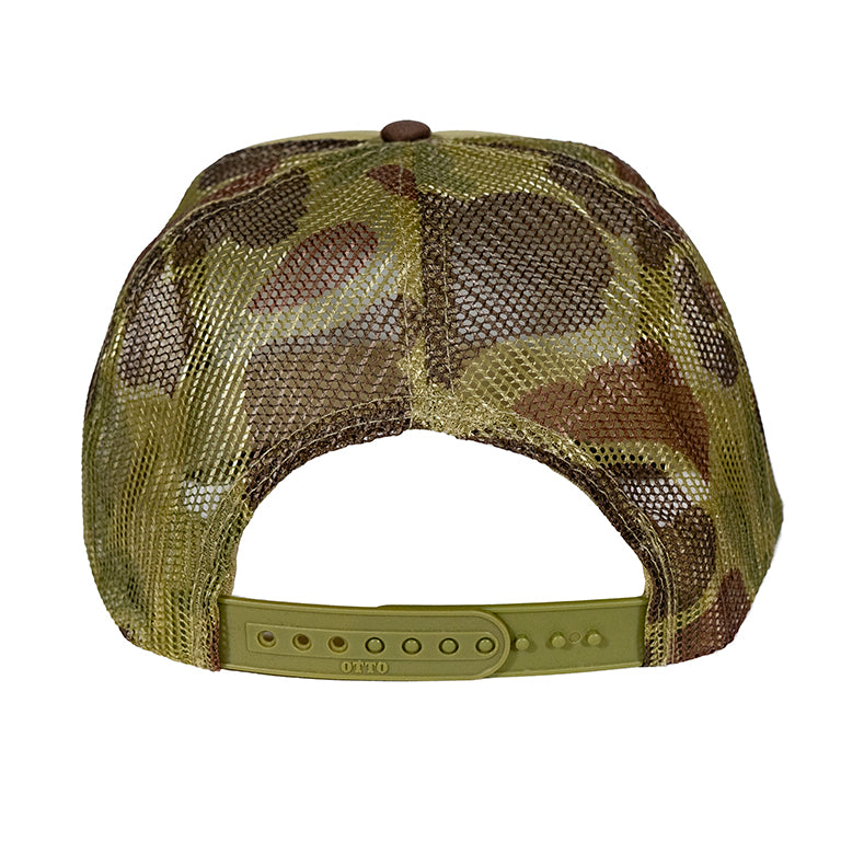 Honky Tonk Ain't Noise Pollution Camo Trucker