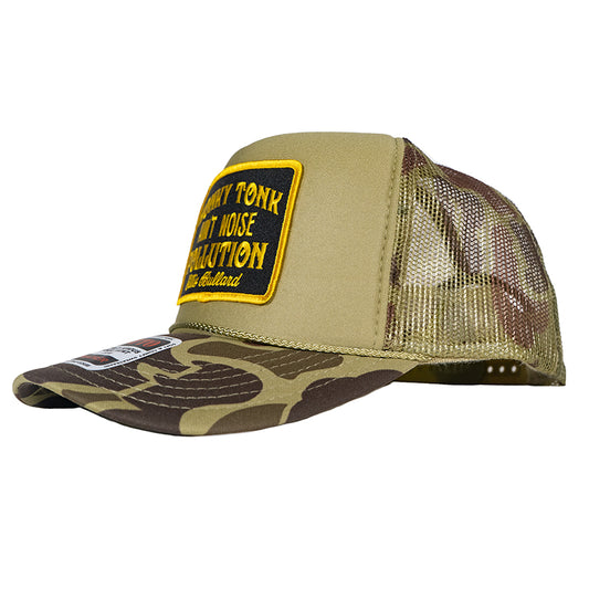 Honky Tonk Ain't Noise Pollution Camo Trucker