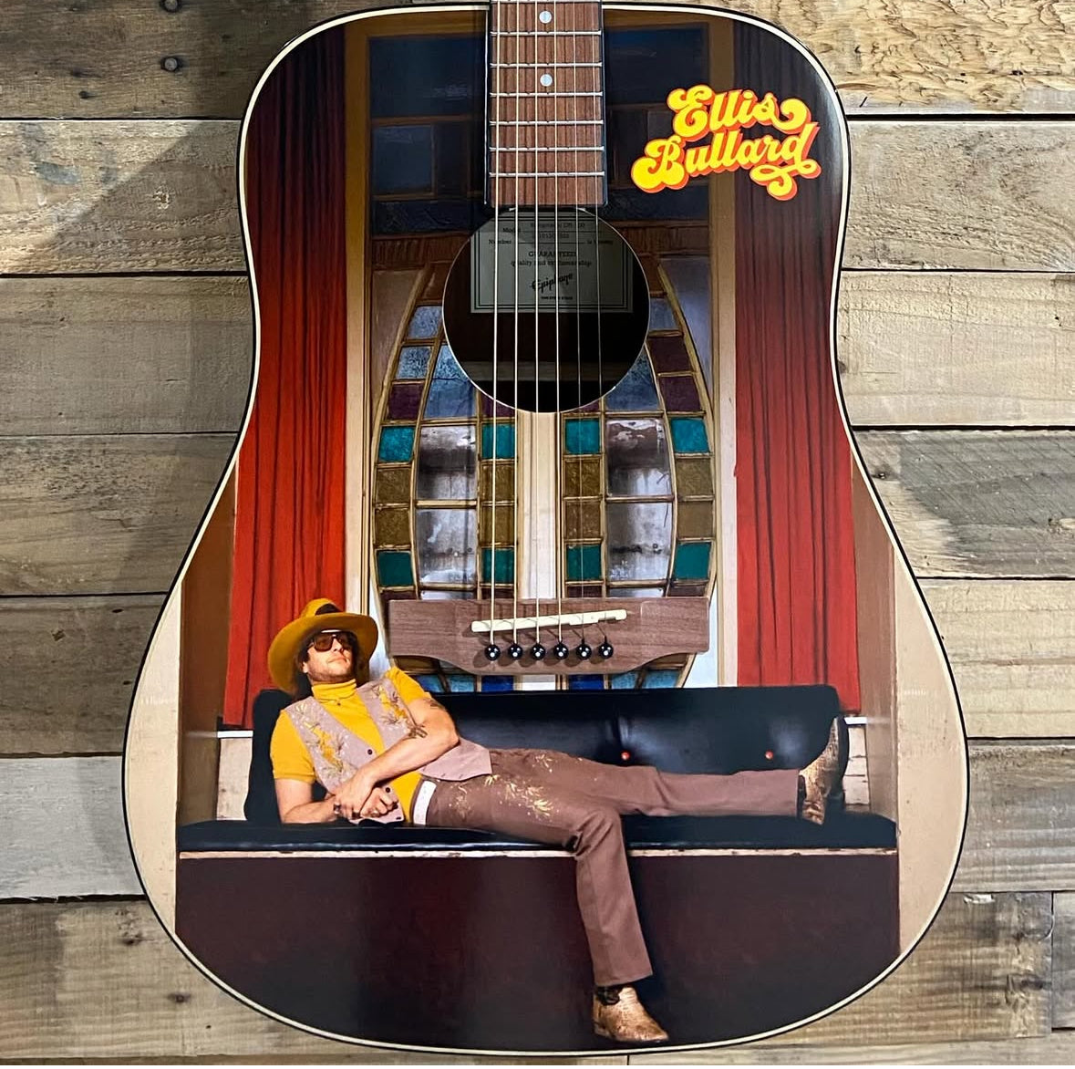 Ellis Bullard Epiphone Wrapped Guitar