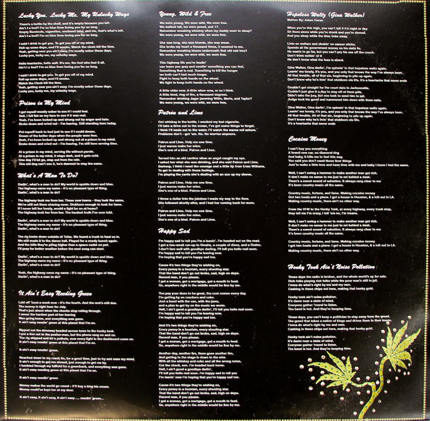 Honky Tonk Ain't Noise Pollution (1st Pressing) - Gold Vinyl - LP