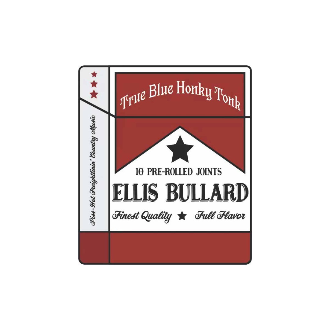 True Blue Honky Tonk Pack Sticker