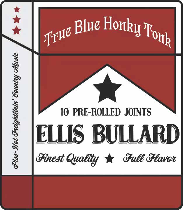 True Blue Honky Tonk Pack Sticker